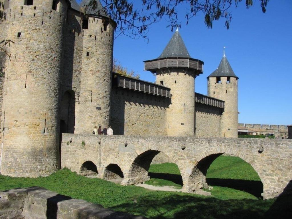 Villa L'Oree De La Cite Carcassonne Exterior foto